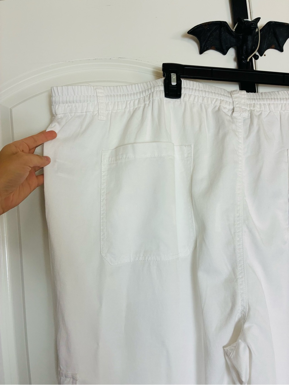 wild fable Relaxed White Drawstring Cargo Joggers NWT 3X - Picture 7 of 16